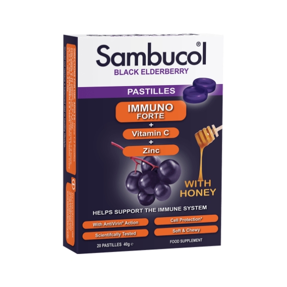 Sambucol Immuno Forte Pastilles 20s